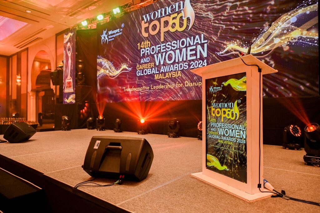 Awardees with Trophies at Women Career Award 2024